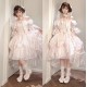 Sheep Puff Love Lace Medium Heel Shoes(Limited Pre-Order/8 Colours/Full Payment Without Shipping)